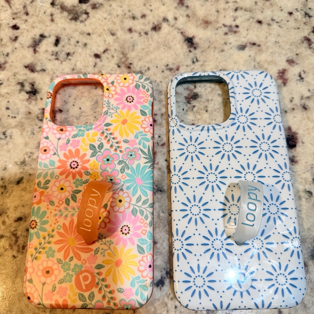 Loopy Case Floral and Geometric Phone Cases - Multicolor